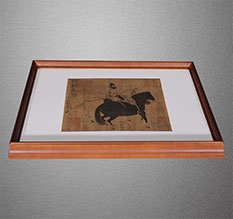 凯里书画装裱配框服务案例